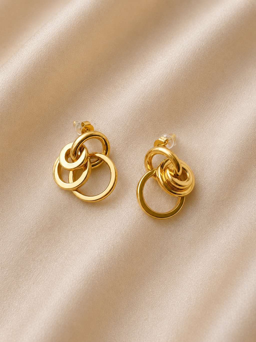 Paire de boucle d’oreille cercles Arya